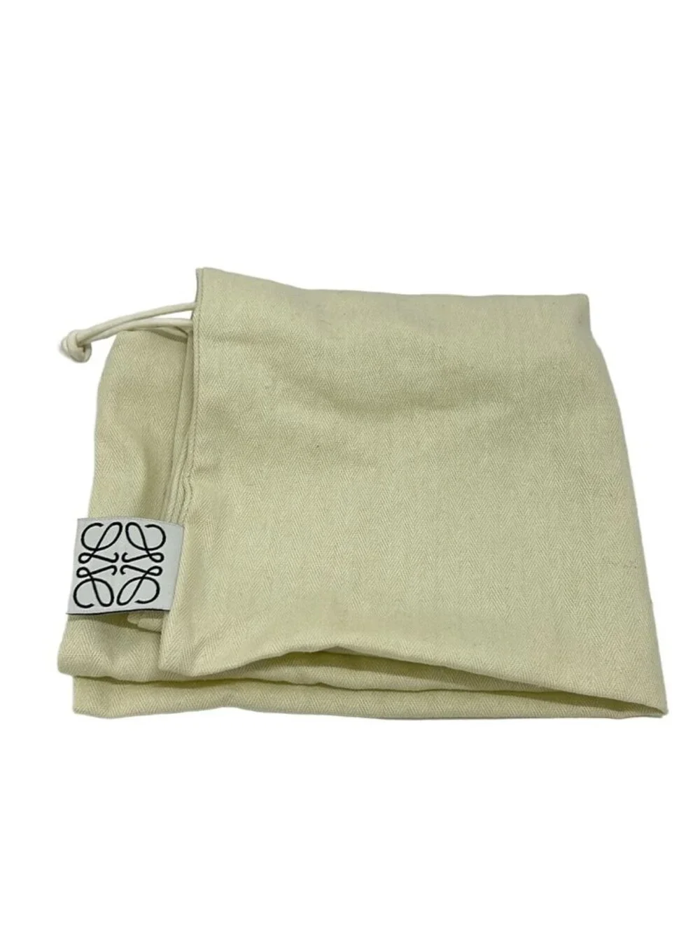 Loewe Handbag Basket Bag Small Beige Green Leather